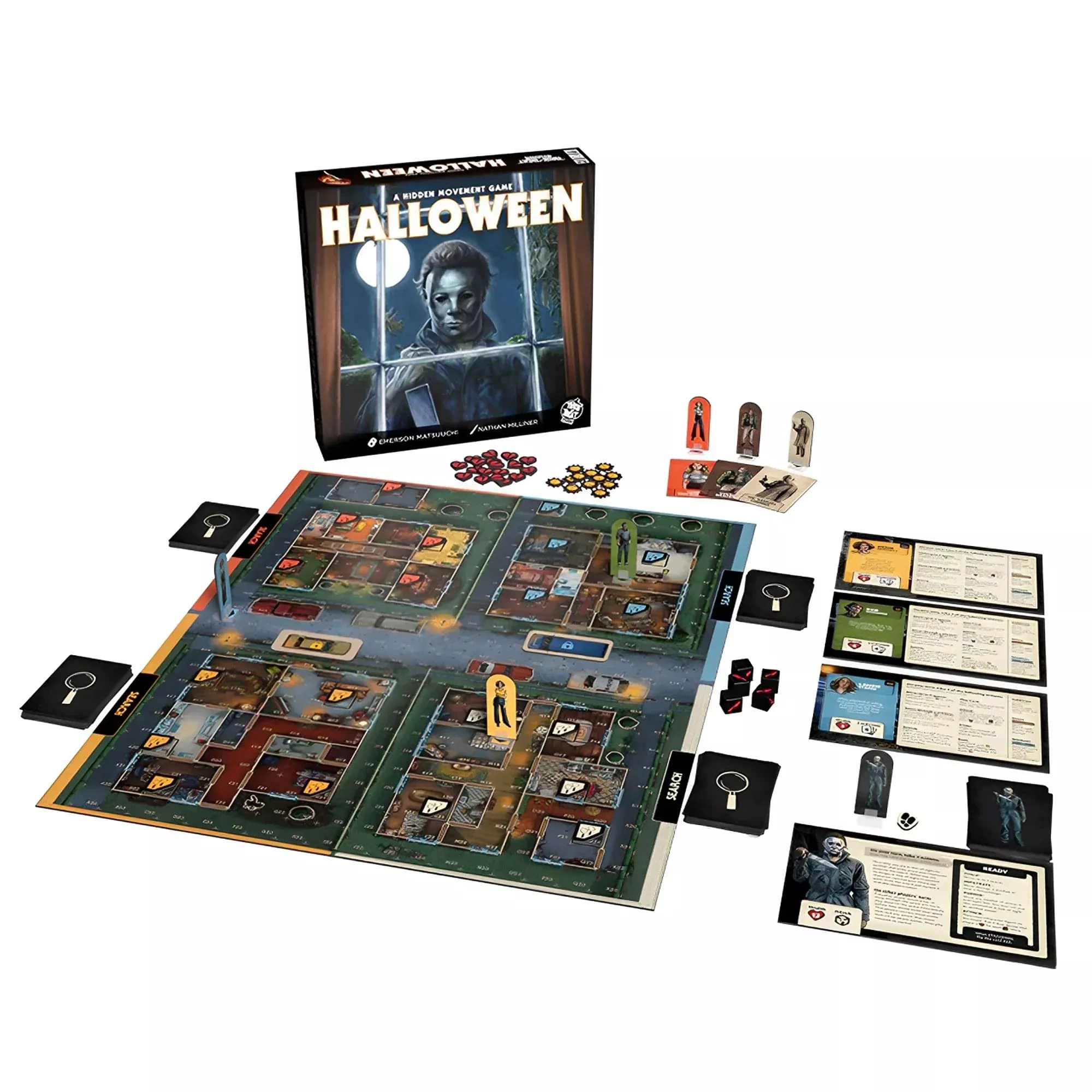 Halloween 1978 Hidden Movement Board Game