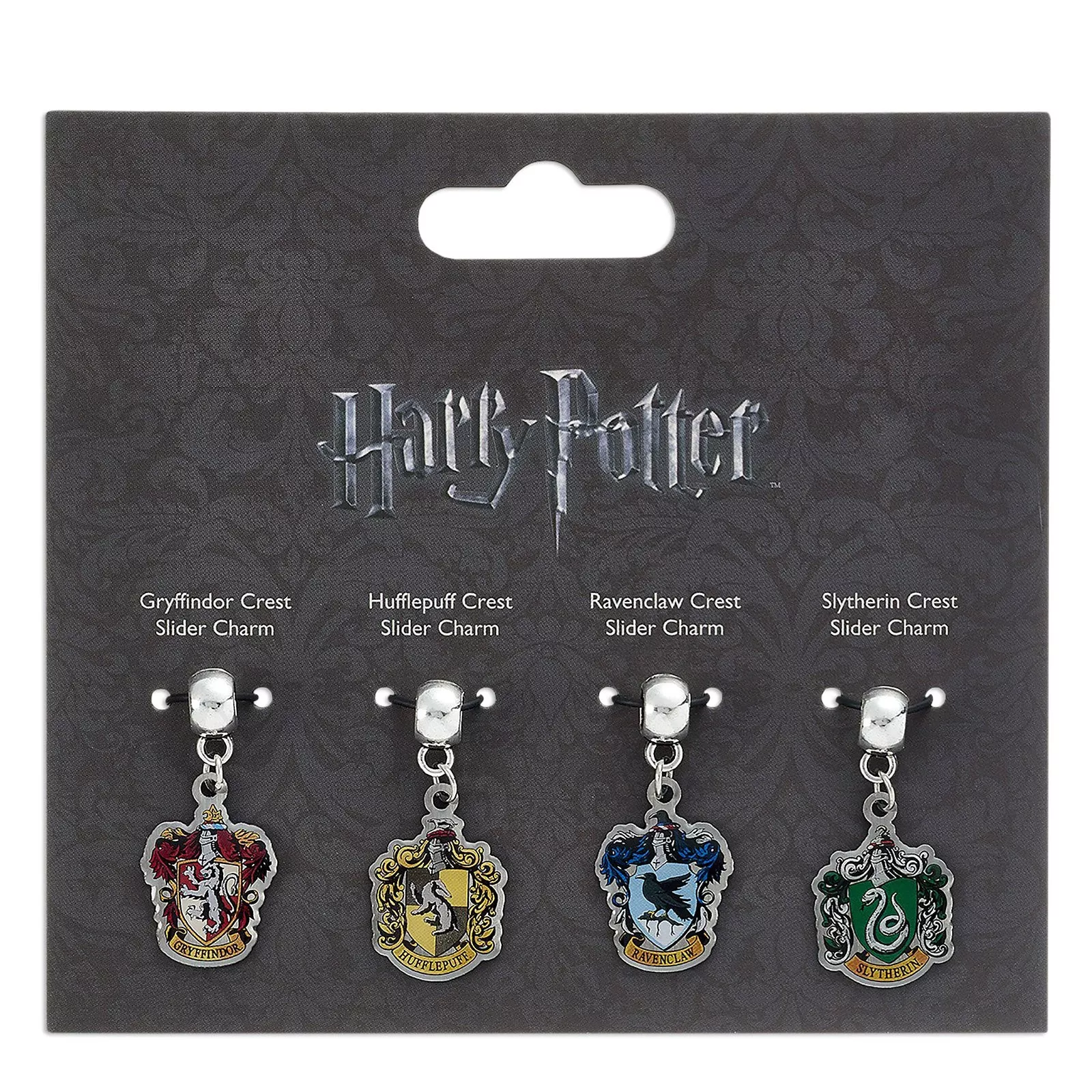 Harry Potter - Crest Slider Charm Pendant Set
