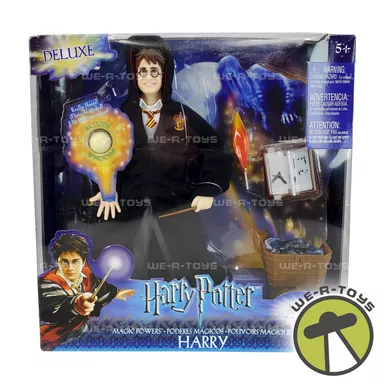 Harry Potter Deluxe Magic Powers 12 Inch Doll Mattel 2003 No. C3172 NEW