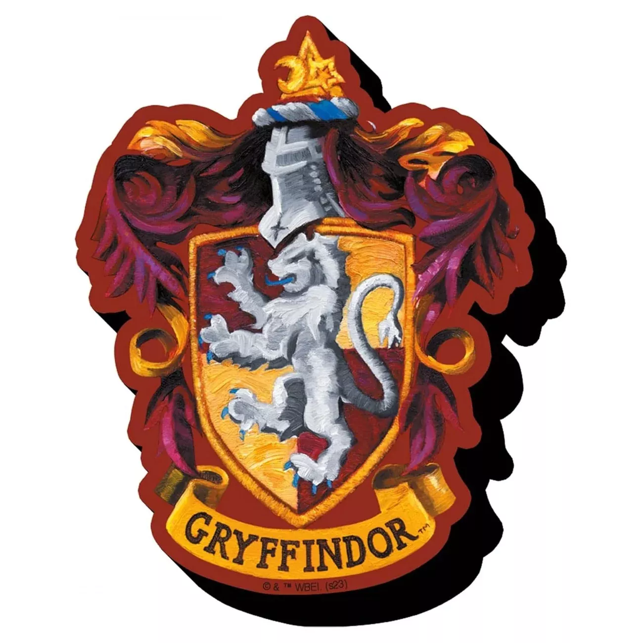 Harry Potter: Gryffindor Crest Funky Chunky Magnet