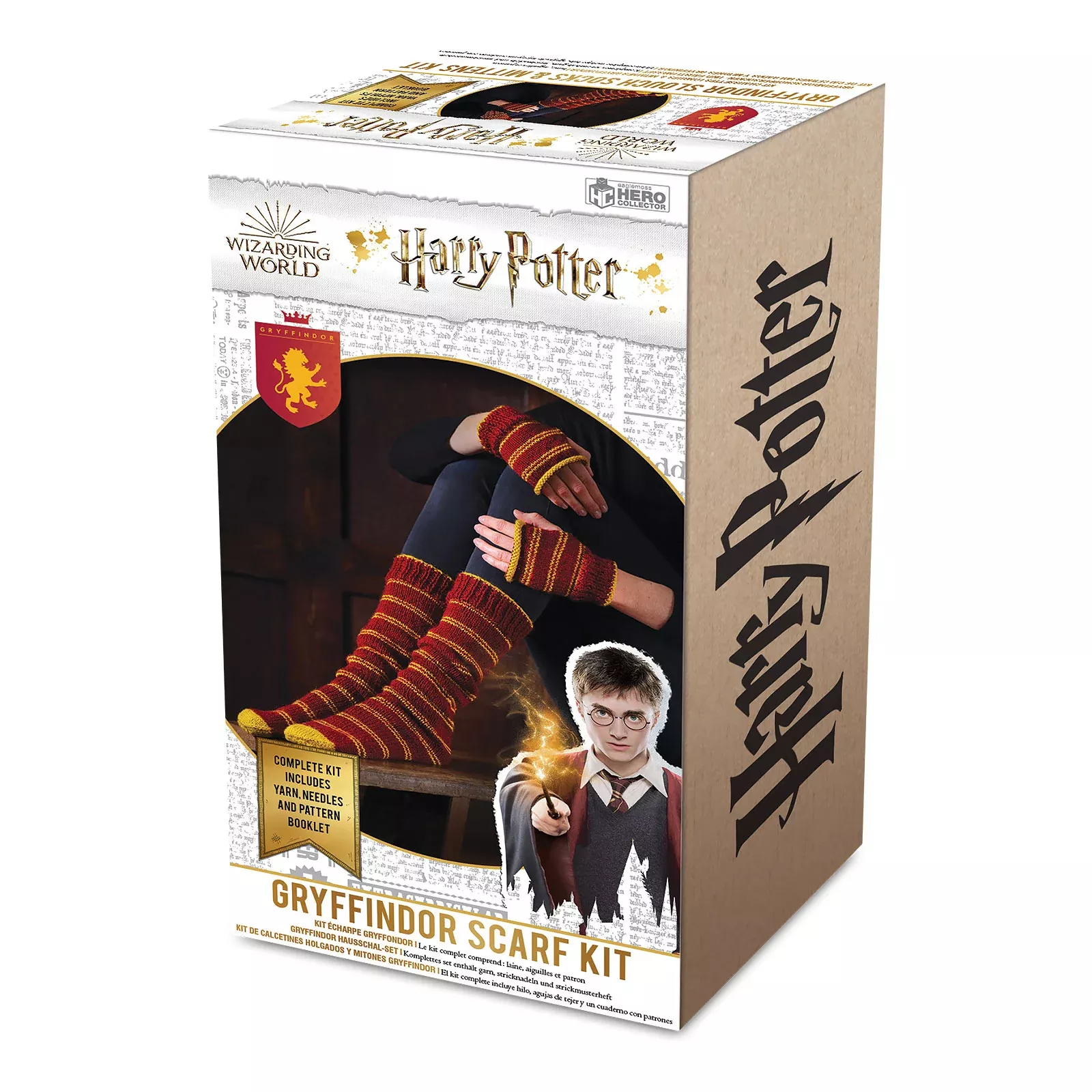 Harry Potter - Gryffindor Gloves & Stockings Knitting Set