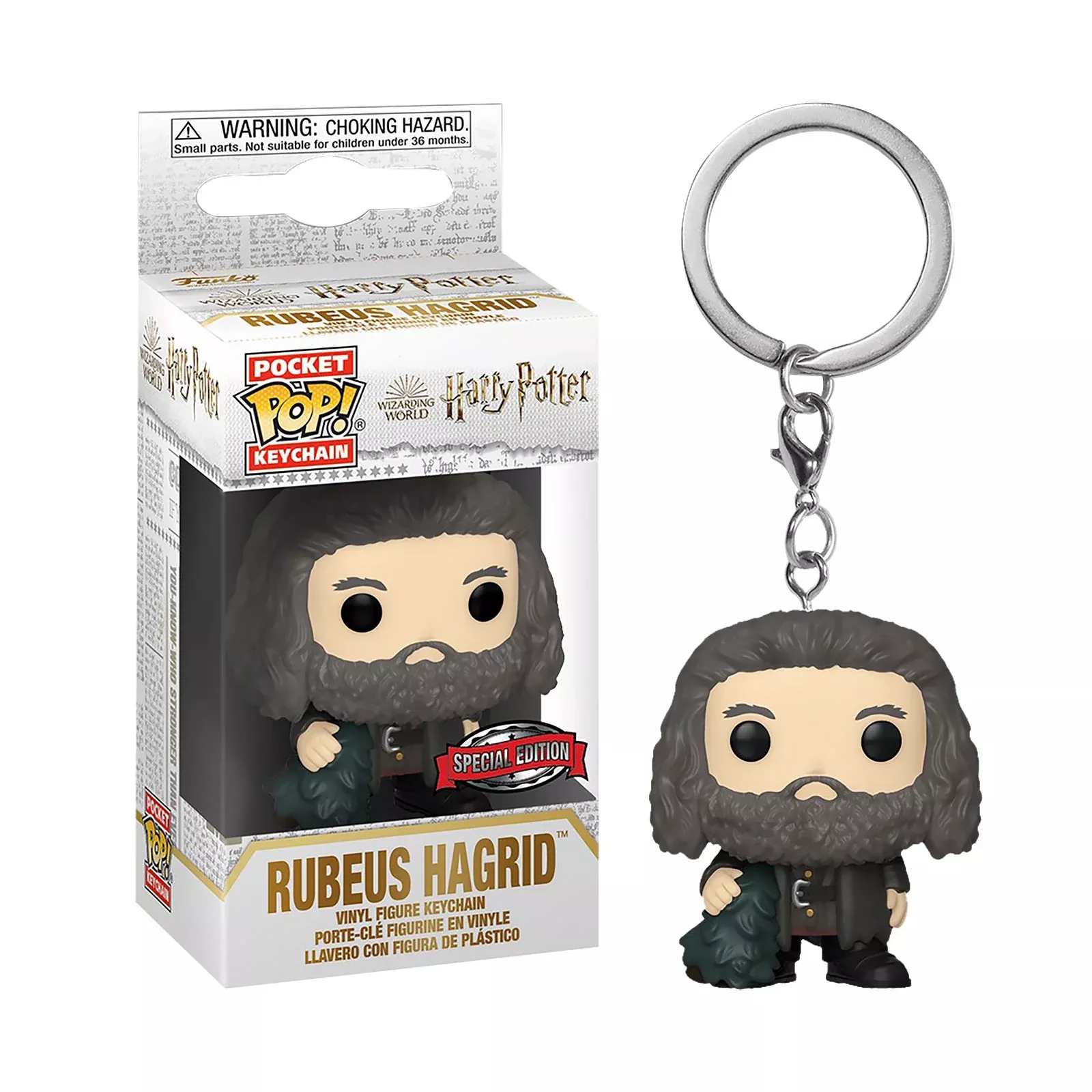 Harry Potter - Hagrid Holiday Funko Pop Keychain
