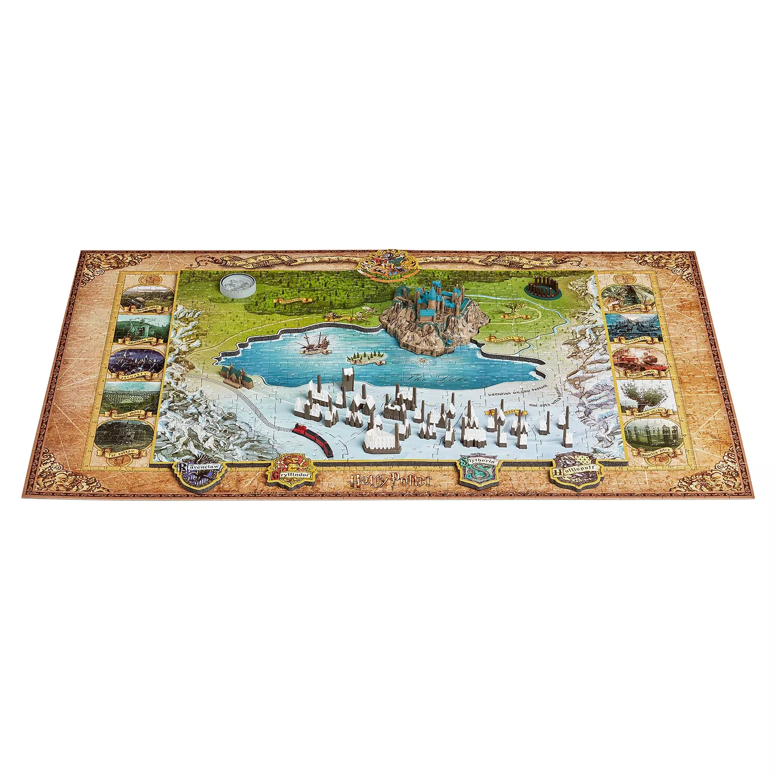 Harry Potter - Hogwarts & Hogsmeade 4D Puzzle