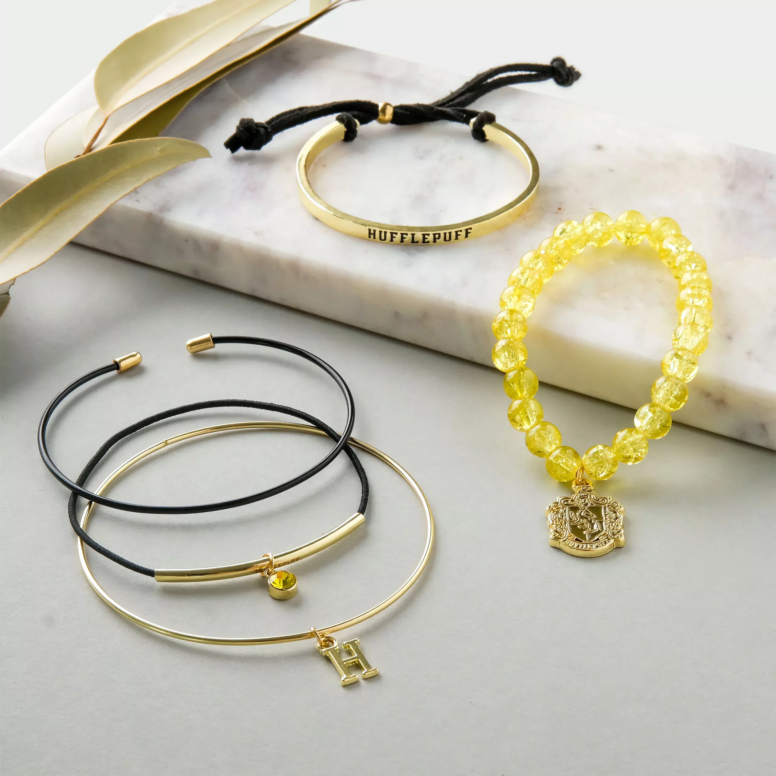 Harry Potter - Hufflepuff Bracelets 5-Piece Set