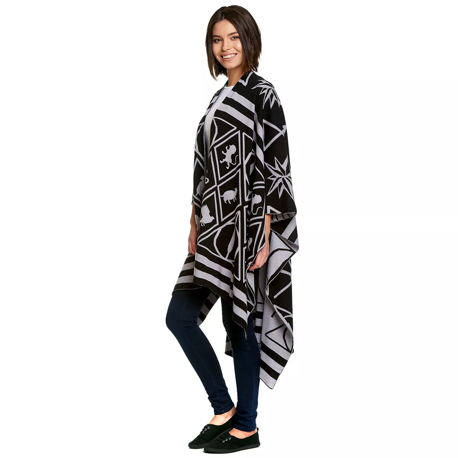 Harry Potter - Magic Symbols Poncho