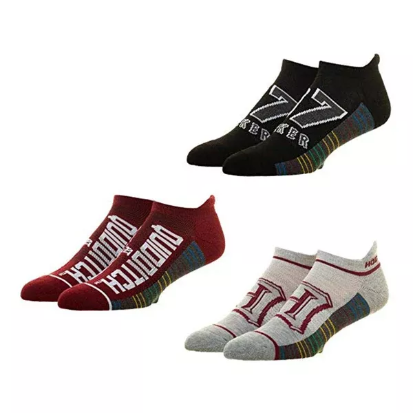 Harry Potter Quidditch 3 Pairs of Ankle Socks