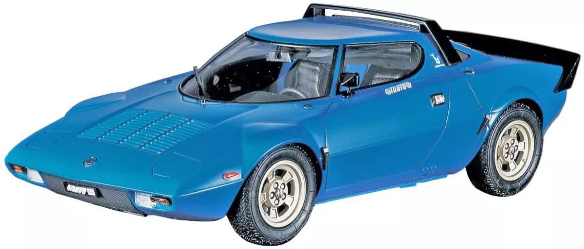 HASEGAWA 1/24 Lancia Stratos Hf 'Stradale' 1972 Plastic Model