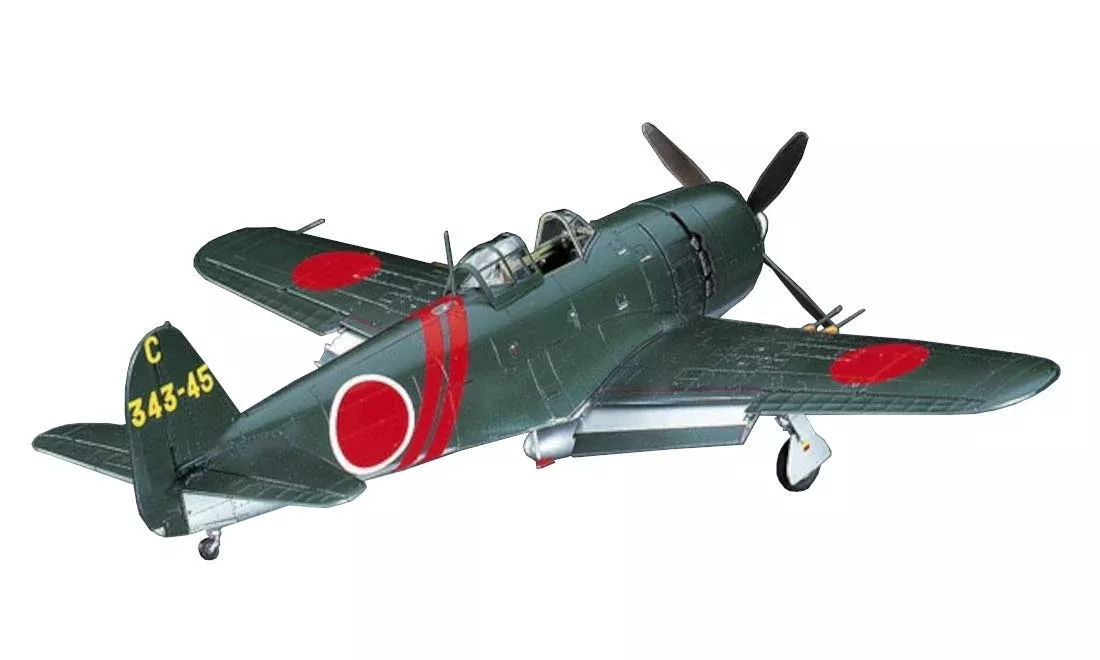 HASEGAWA 1/48 Kawanishi N1K2-J Shidenkai George 'Late Version' Plastic Model