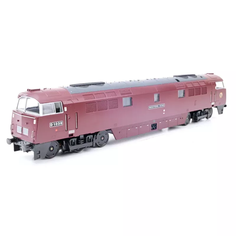 Heljan OO Gauge 5206 BR Maroon Early Emblem Class 52 Western No.D1039 'Western King' - Boxed