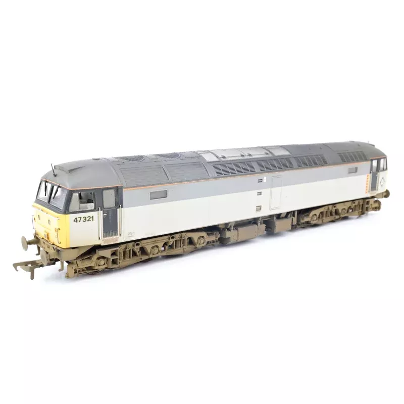 Heljan OO Gauge BR Grey Class 47 No.47231 - Weathered, Boxed