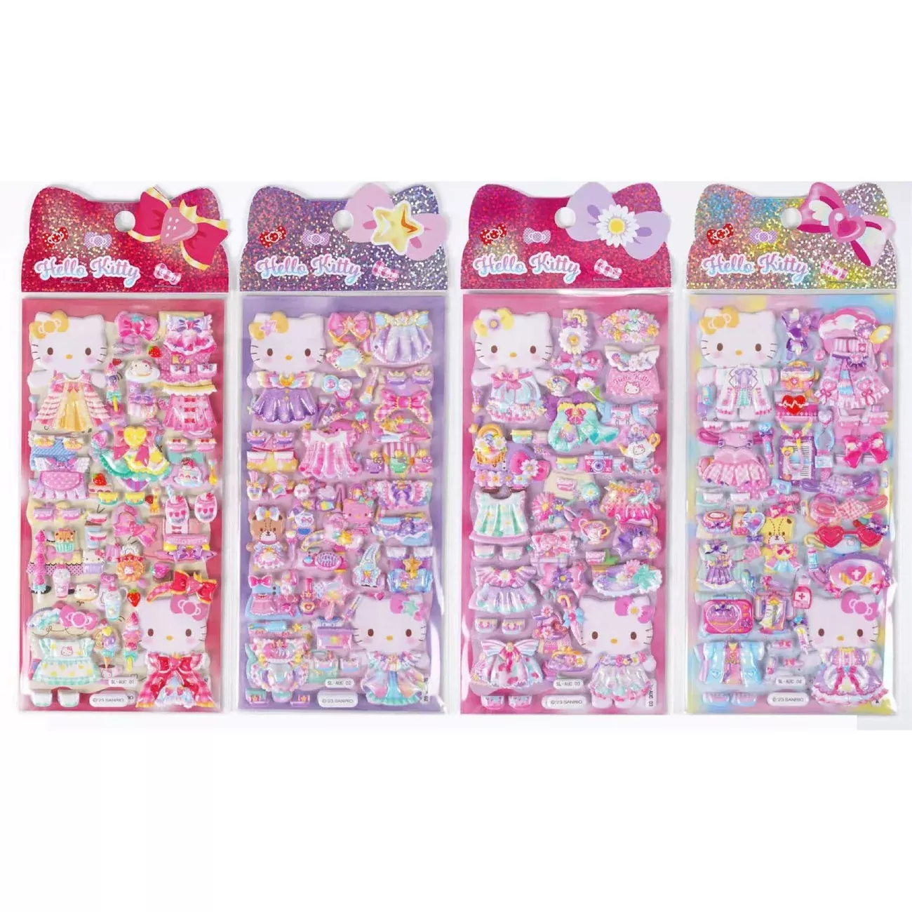 Hello Kitty and Friends Stickers Hello Kitty Puffy Assortment (20)