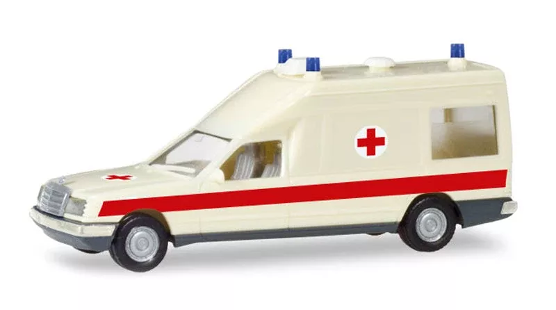 Herpa 094153 1/87 Scale DRK - Mercedes-Benz Miesen KTW Ambulance