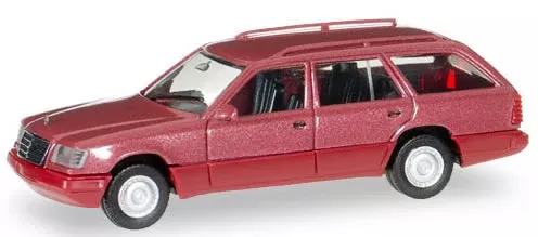 Herpa 38553 HO Scale Mercedes-Benz E 320 T Station Wagon - Assembled -- Various Metallic Colors