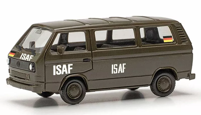 Herpa 700818 1/87 Scale ISAF - Volkswagen T3 Bus German Armed Forces