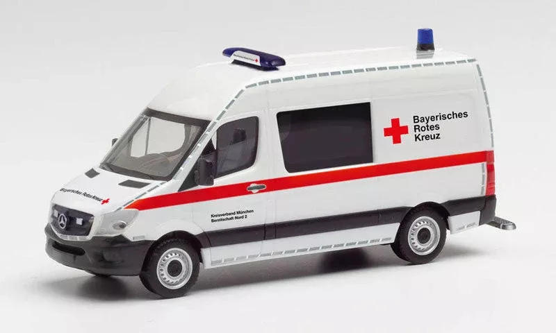 Herpa 95631 1/87 Scale Bavarian Red Cross Brk Munich