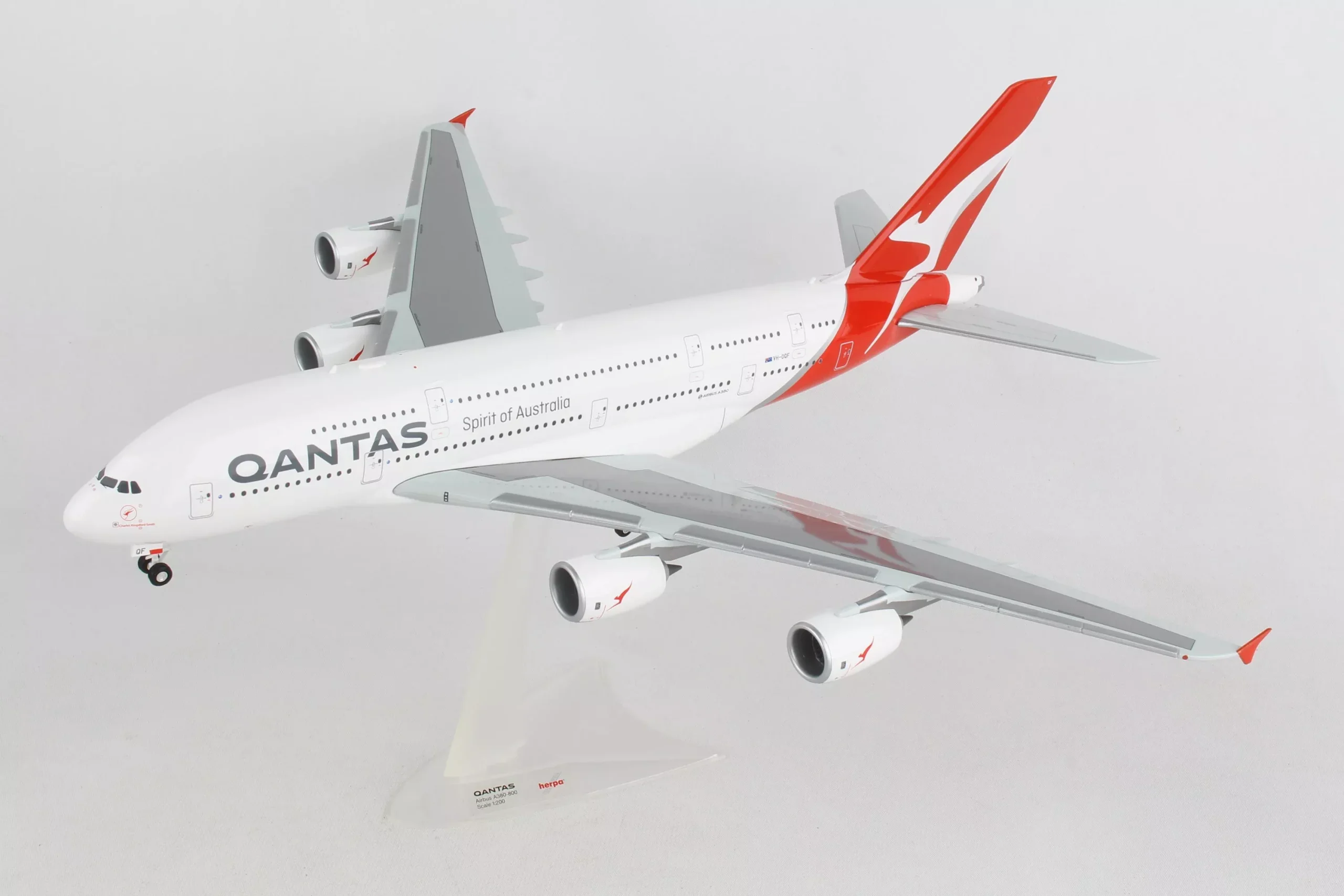 Herpa Wings HE559423 Qantas A380 1/200 New Livery