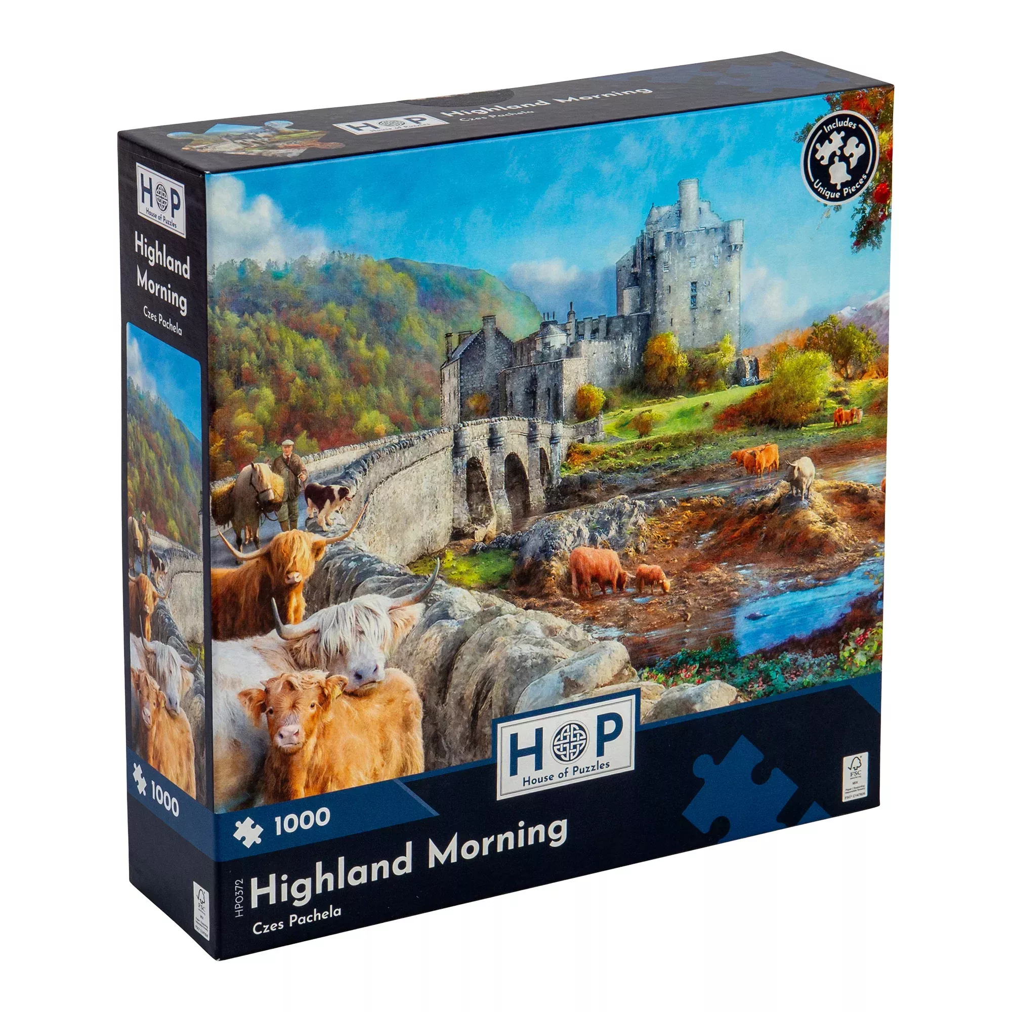 Highland Morning – 1000 Piece Jigsaw Puzzle