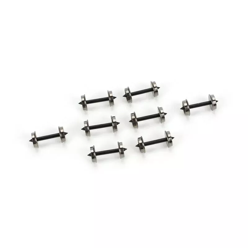 HO 33 Metal Wheelset, Short Axle (8)