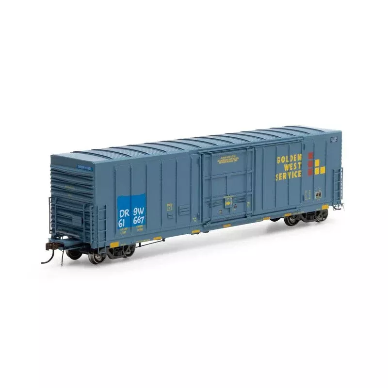 HO 50' PC&F Ex-Post Box, PFG/D&RGW #61667