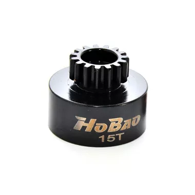 HoBao 84054 Clutch Bell 15T w/ Bearing: Hyper VS Nitro Buggy / Hyper GTS Nitro