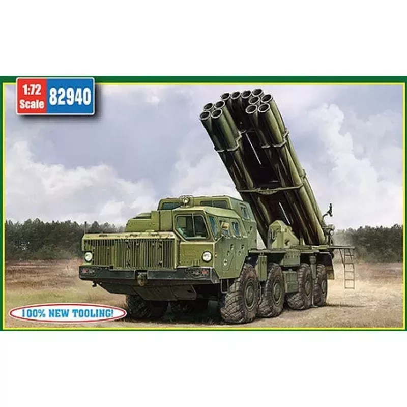 Hobby Boss 82940 1/72 Russian 9A52-2 Smerch-M MRLS Rocket Launcher Model Kit