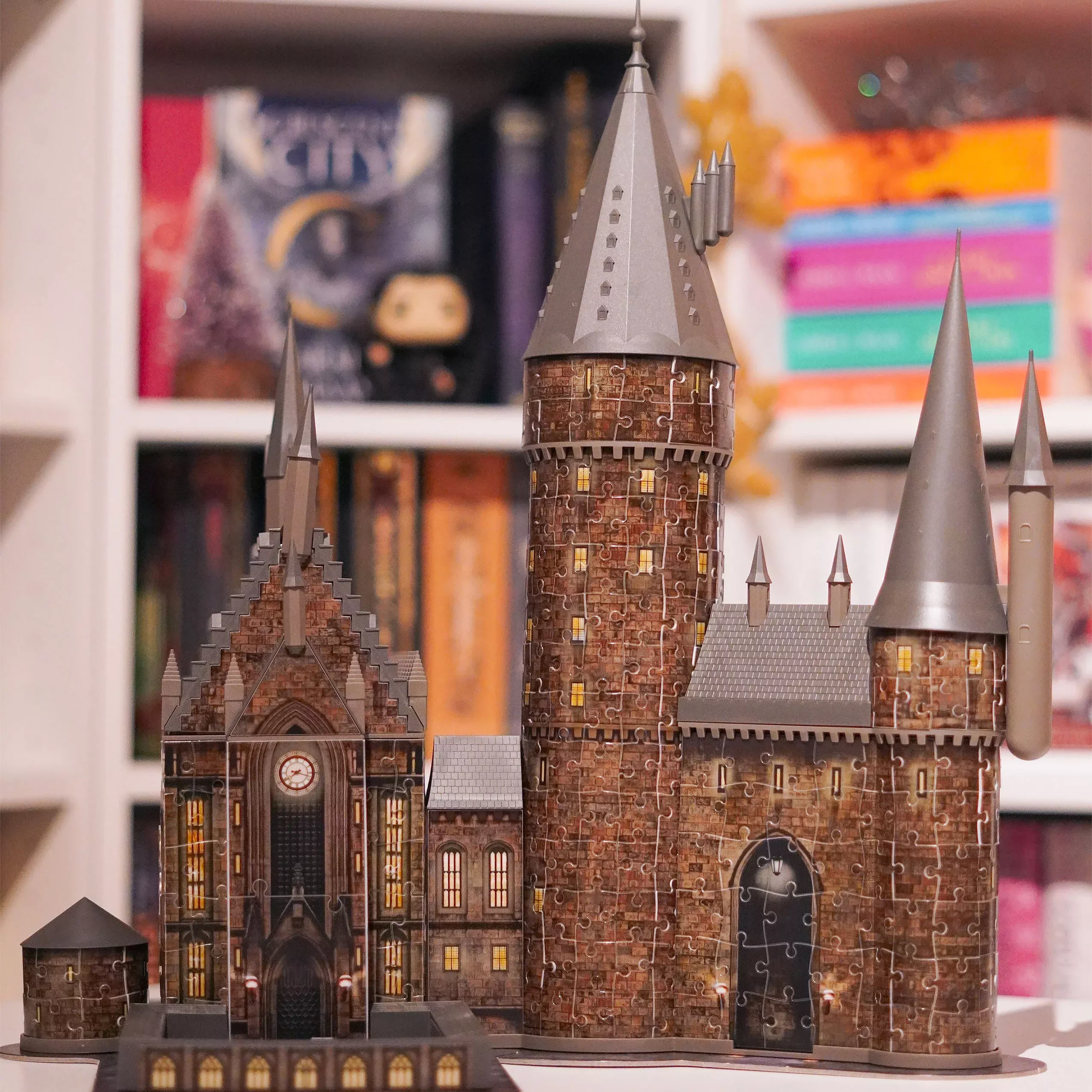 Hogwarts Castle The Great Hall 3D Puzzle with Lighting - Harry Potter
