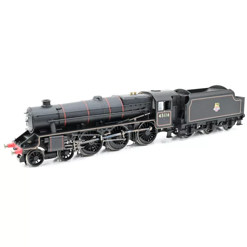 Hornby OO Gauge R3385TTS BR Black 5 Class 4-6-0 Early Crest No.45116 - Boxed