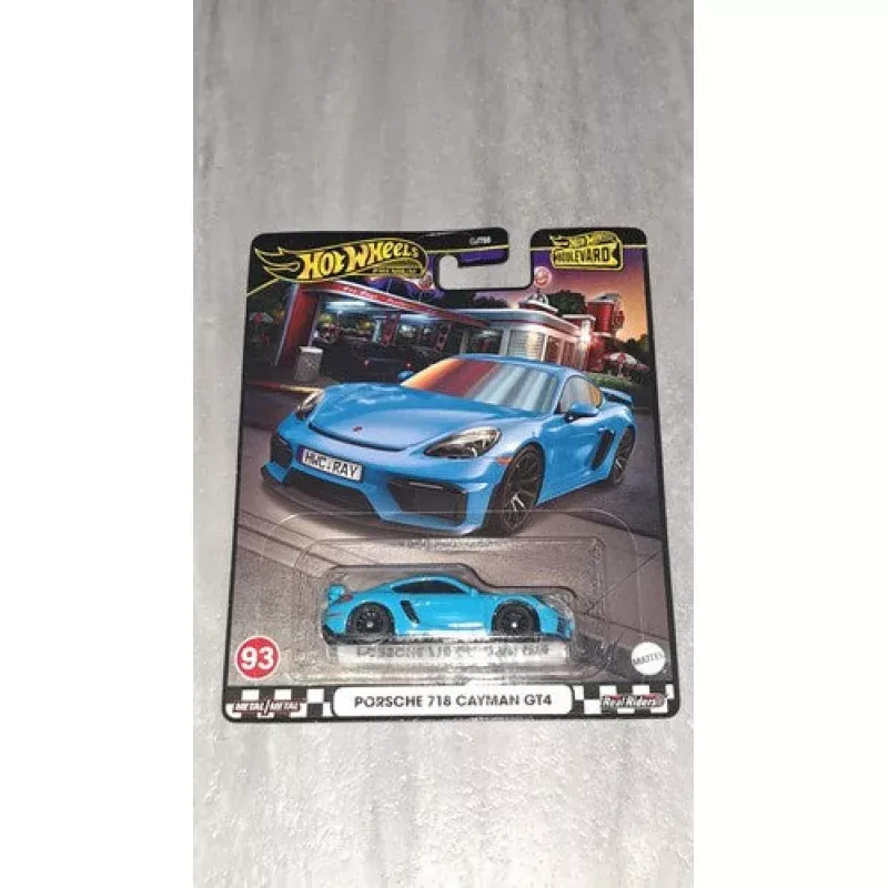 hot wheels boulavards porsche 718 cayman gt4