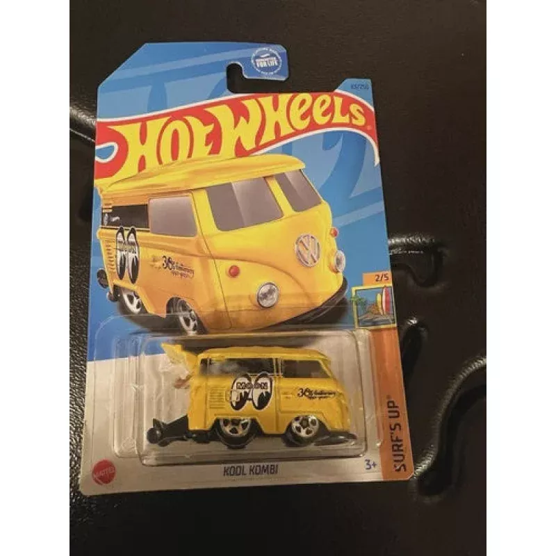 Hot Wheels Kool Kombi Surfs Up 2/5 49/250 Yellow