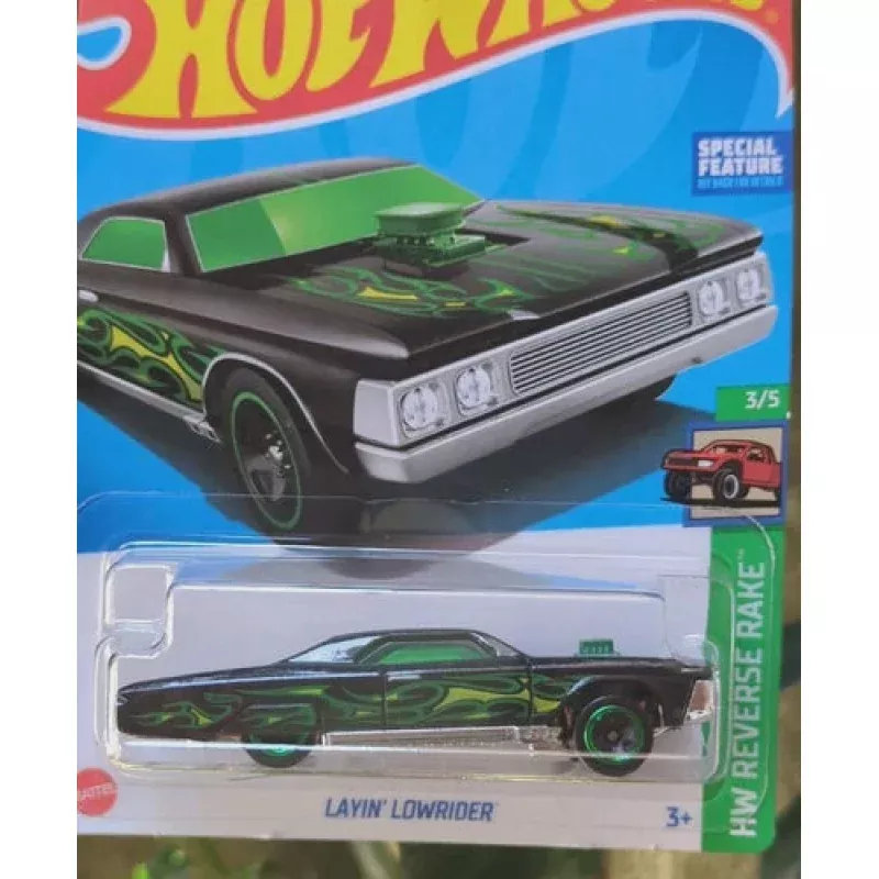 hot wheels layin lowrider green