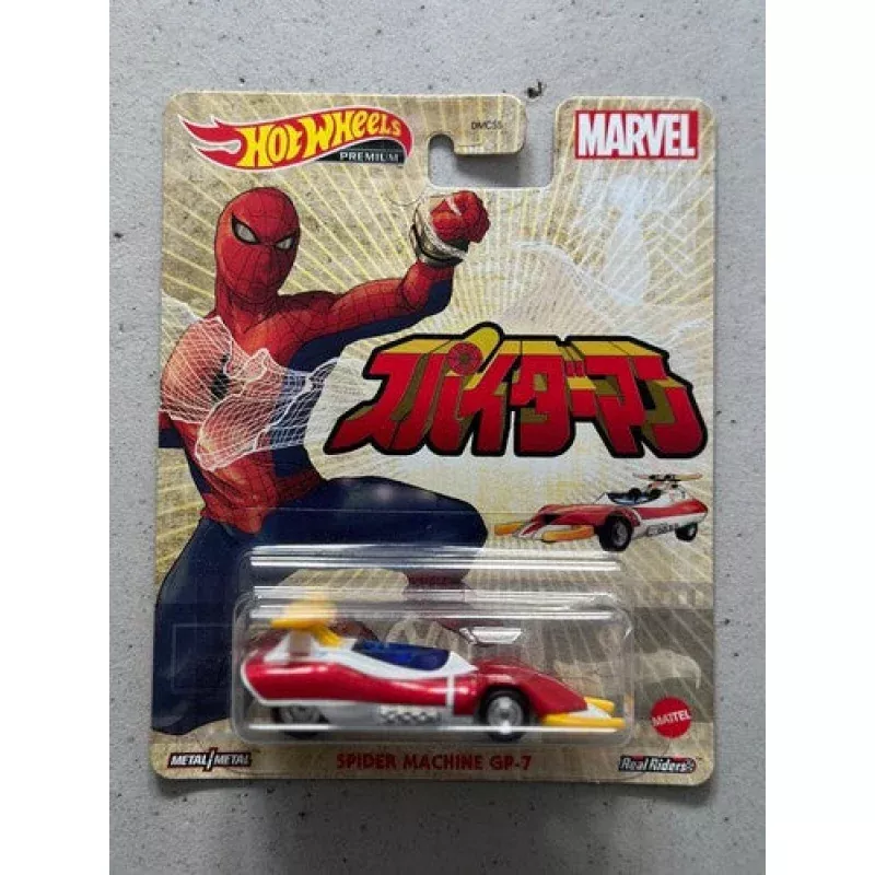 hot wheels marvel spider machine gp-7 Spiderman