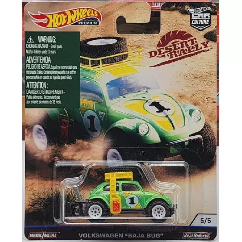 Hot Wheels Premium Car Culture Desert Rally VW Volkswagen Baja Bug Real Riders