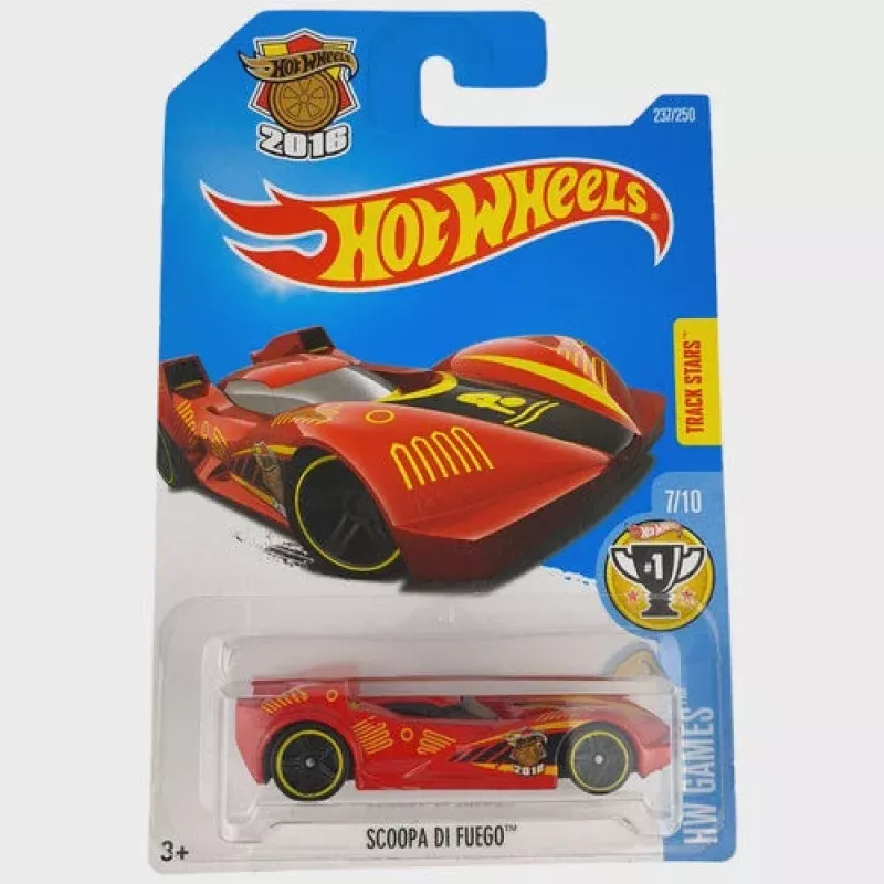hot wheels scoopa di fuego hw games red