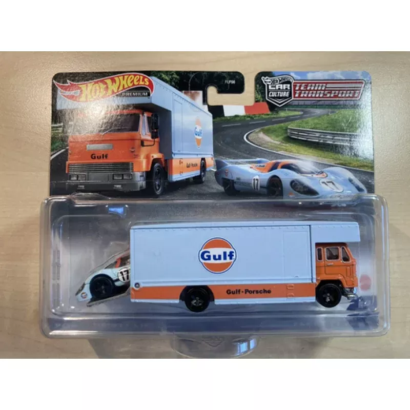hot wheels team transport porcshe 917 LH fleet flyer