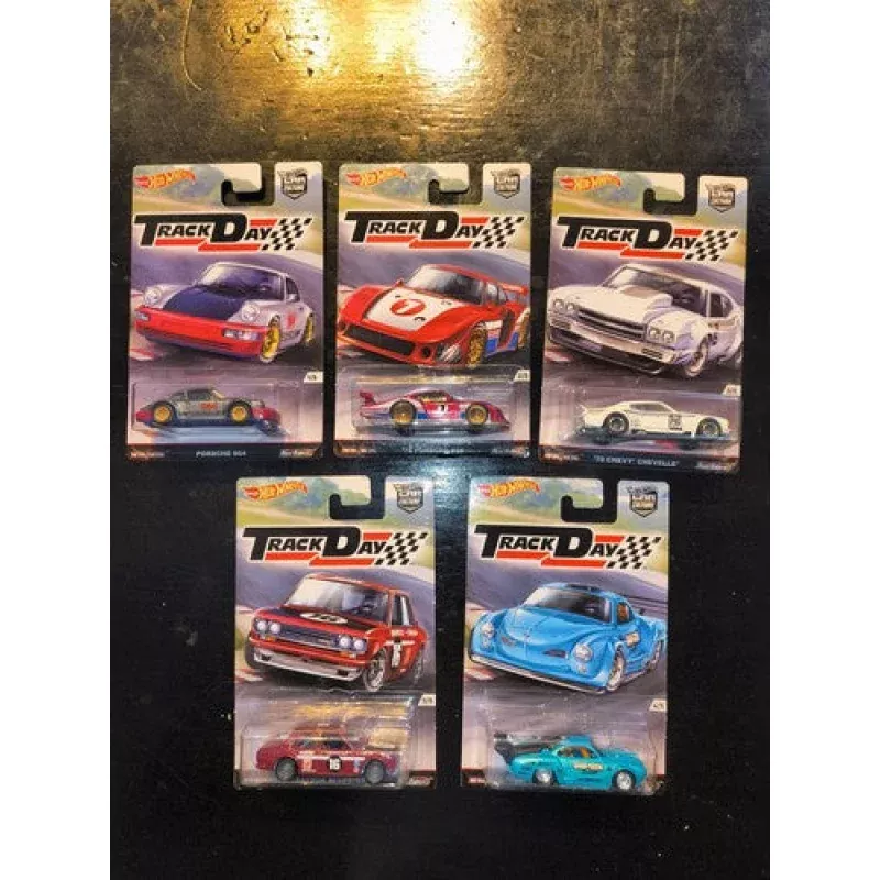 hot wheels track day premium set of 5 2016