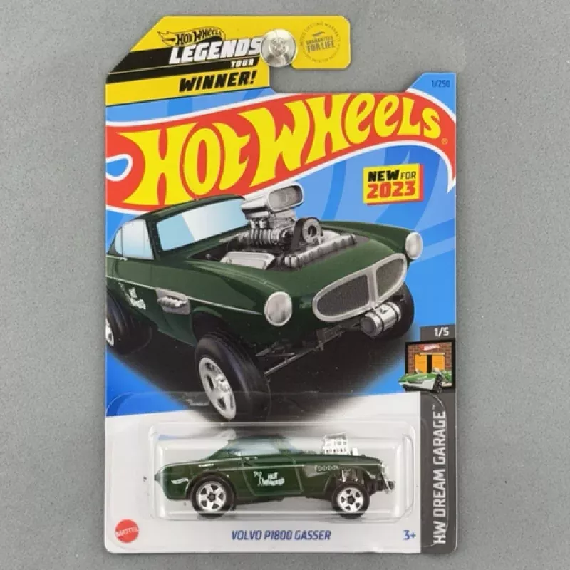 hot wheels volvo p1800 gasser green legends