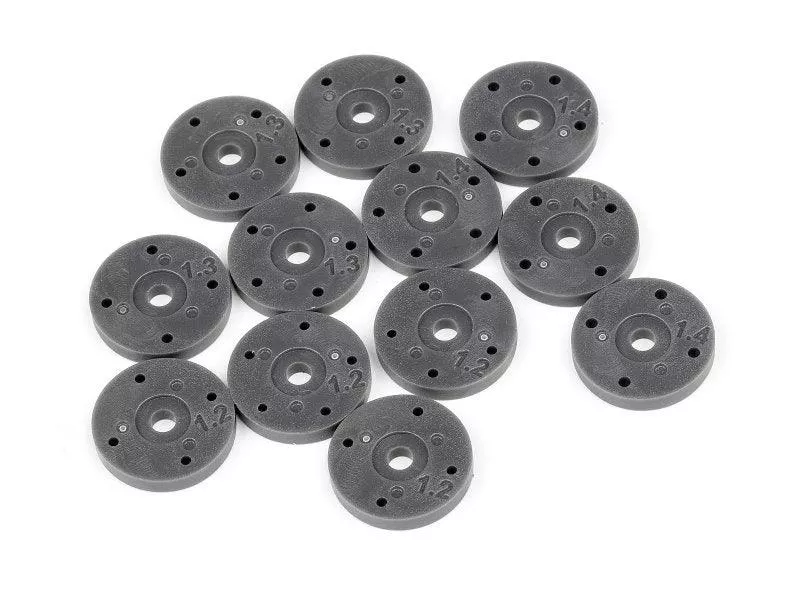 HPI Racing 107367 4&5 Hole Shock Piston Set 1.2/1.3/1.4mm Apache