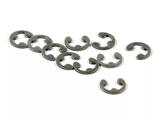 HPI Z243 E-Clip E3mm (10Pcs) Savage Sprint Super Wheely King