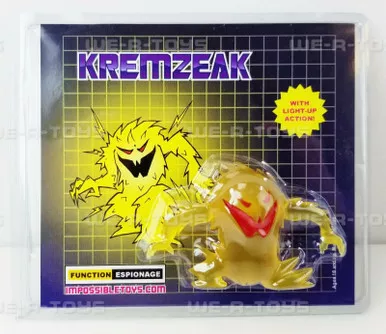 Impossible Toys Kremzeak Figure Transforming Robots Light-Up NRFP