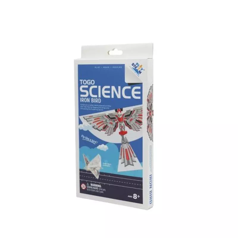Iron Bird Rubber Band Bamboo Ornithopter