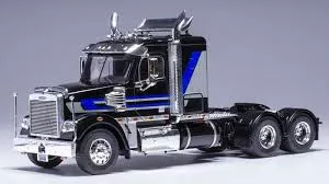 IXO #TR181 1/43 FREIGHTLINER Coronado 2012 Black/Grey/Blue