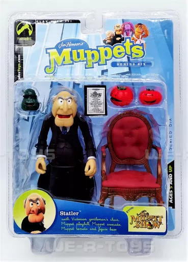 Jim Henson's The Muppets Series Six Statler 6" Action Figure Palisades 2003 NRFP