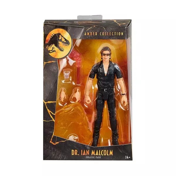 Jurassic Park Amber Collection Dr. Ian Malcolm Action Figure