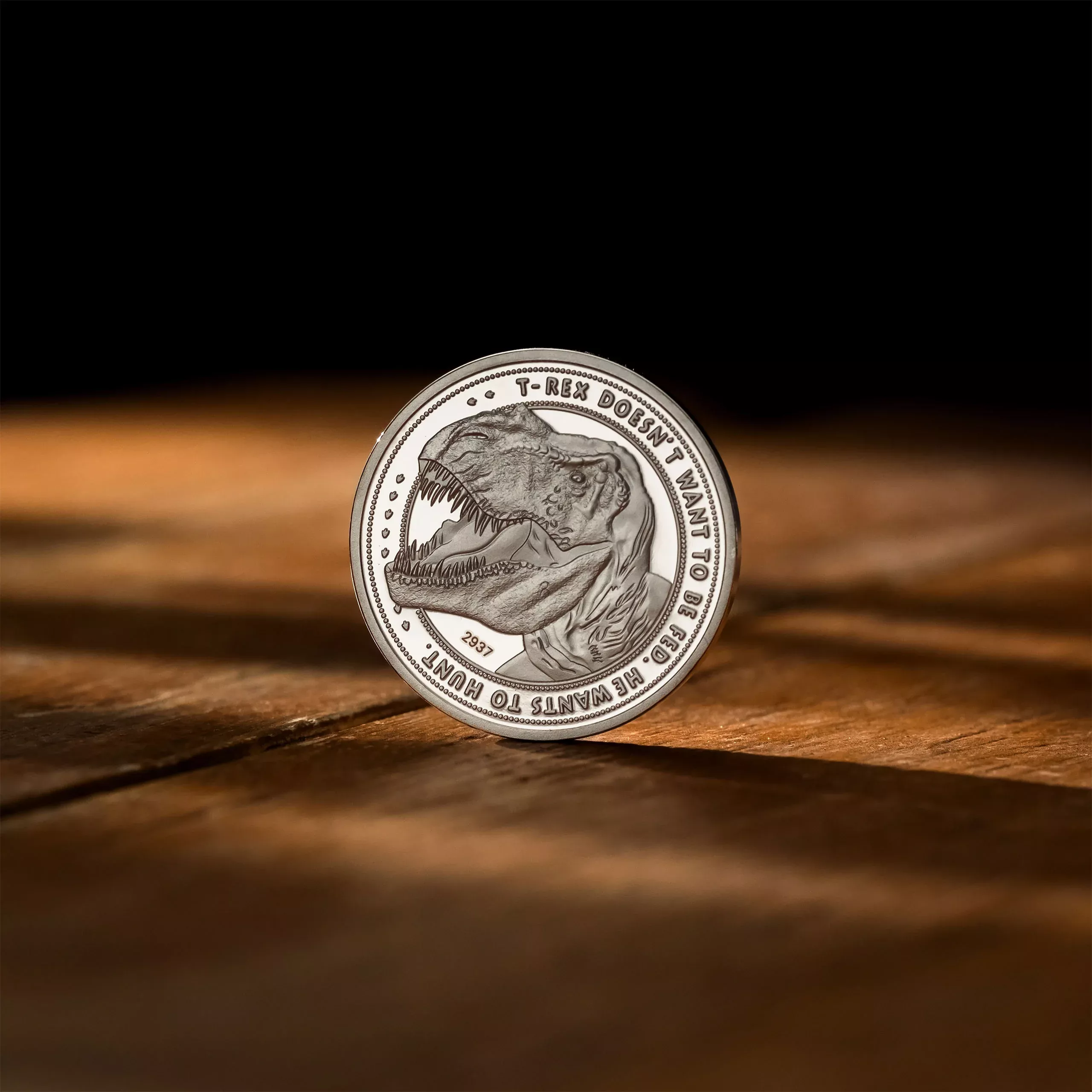 Jurassic Park - Limited Edition T-Rex Collector's Coin