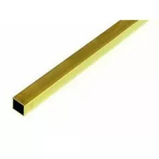 K&S Engineering 8149 1/16"x12" Square Brass Tube with .014 Wall