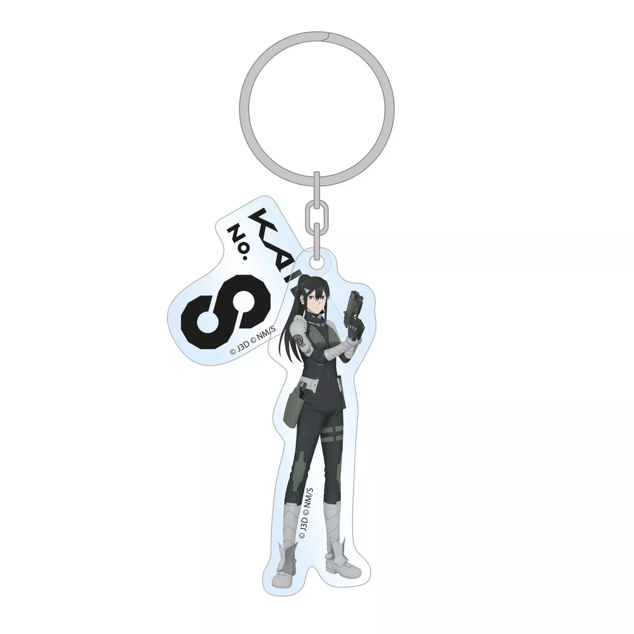 Kaiju No. 8 Acrylic Keychain Mina Ashiro Season 2 Holographic 7 cm