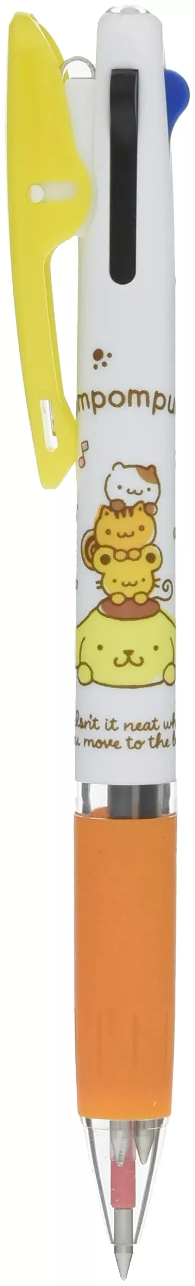 Kamio Japan Sanrio Jetstream 3 Color Ballpoint Pen 0.5Mm Pom Pom Purin