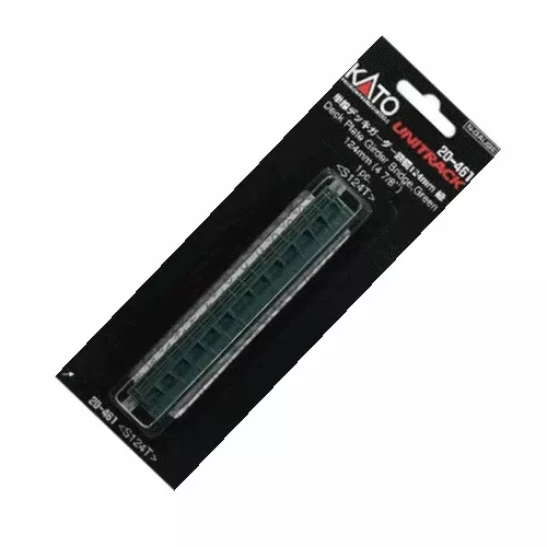 Kato 20-461 N Scale 124mm (4 7/8") Deck Plate Girder Bridge Green