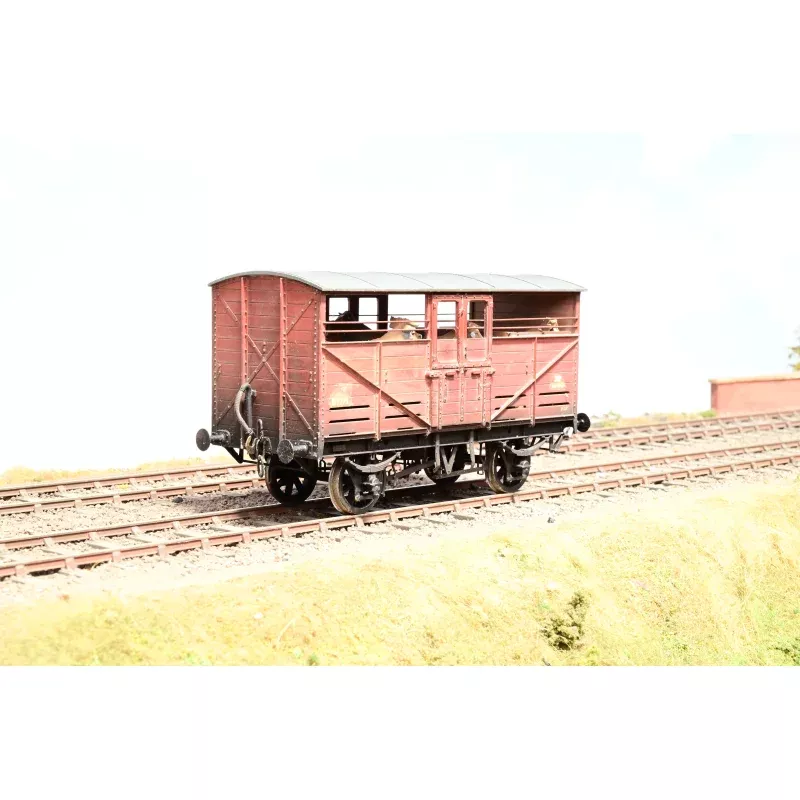 Kit Built O Gauge BR Cattle Wagon No.B7773