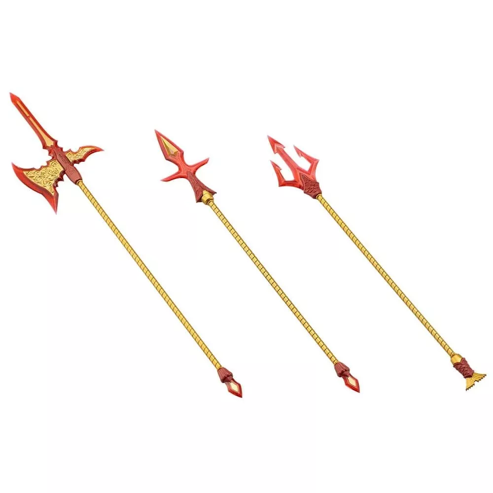 Kotobukiya M.S.G. Model Kit Accessory Set Virtuous Style 11 Pole Weapon Set Flamerite Ver.